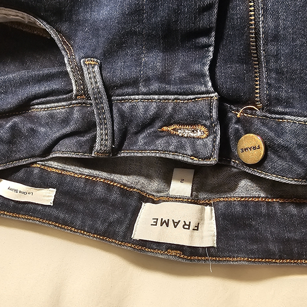 Frame Denim Womans Blue Jeans
